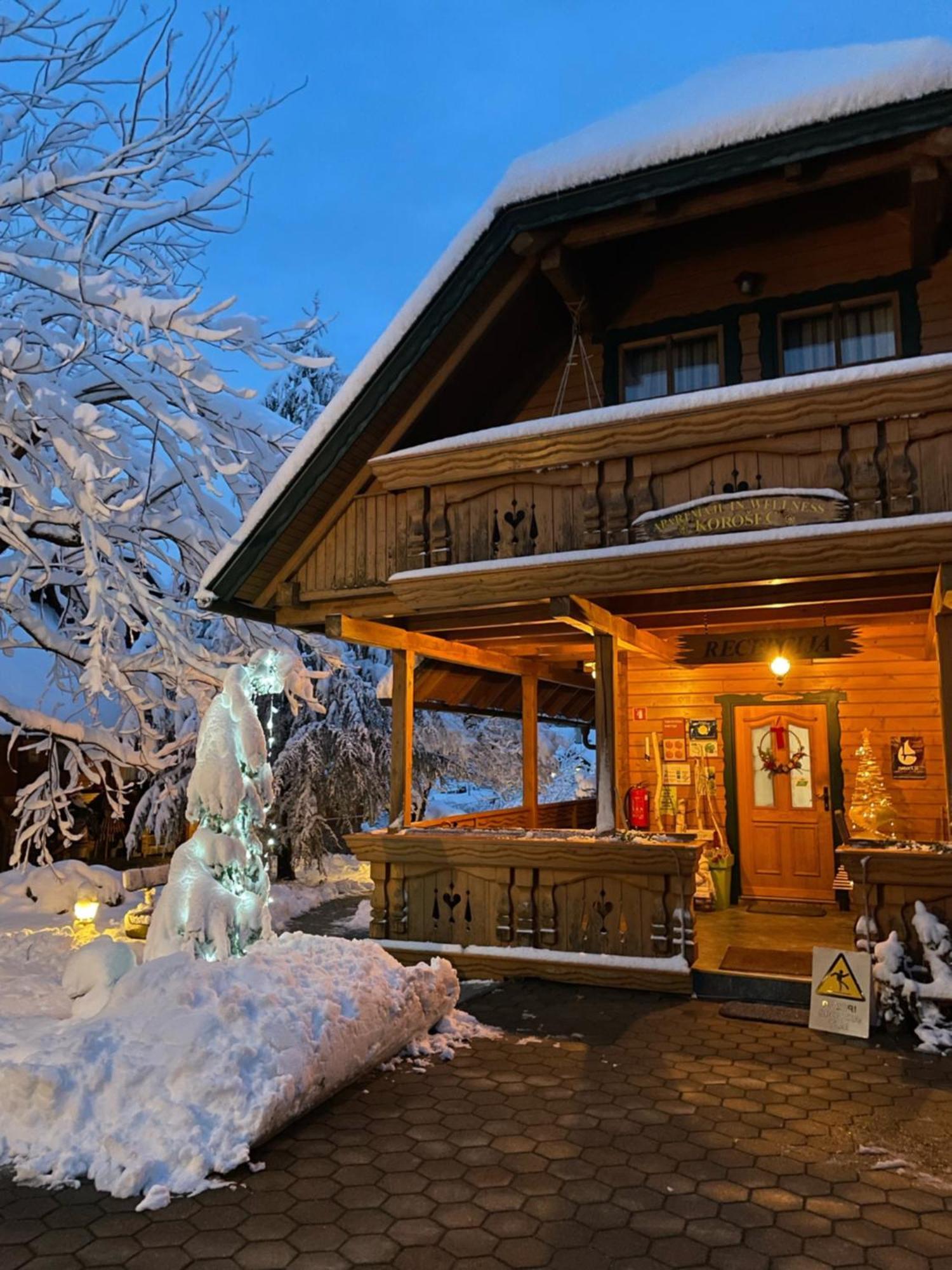 Korosec Apartments And Wellness Centre Мозирє Екстер'єр фото